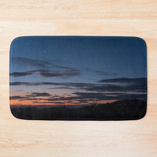 Item preview, Crescent Moon Over Plovdiv Cityscape at Dawn designed and sold by Georgia Mizuleva.