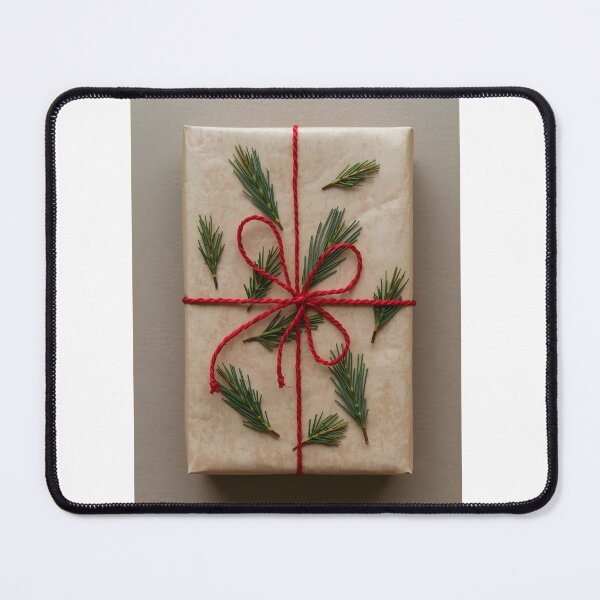 Item preview, Rustic Kraft Paper Gift Wrap with Pine Twigs designed and sold by Valeree Store.