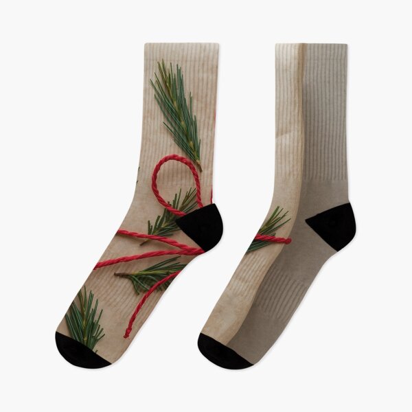 Item preview, Rustic Kraft Paper Gift Wrap with Pine Twigs designed and sold by Valeree Store.