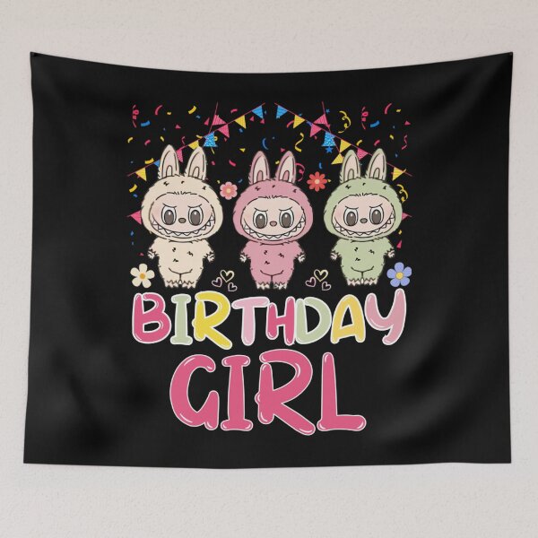 Item preview, Happy birthday girls kids teens labubu bday Labubu Kids designed and sold by aleigha-rijalva.