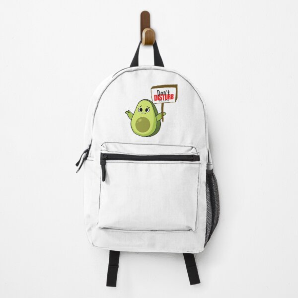 Item preview, Cute Moody Avocado - Don't Disturb Please Sticker designed and sold by TiaChintya.