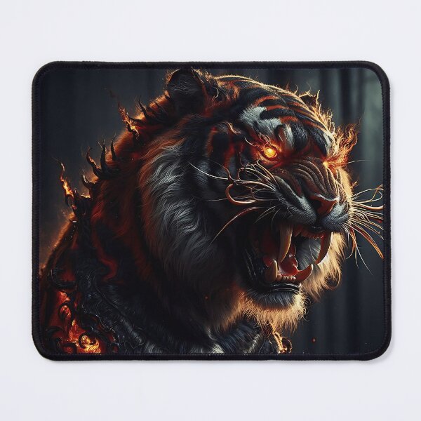 Item preview, Wild Fire Tiger designed and sold by GalleryBrisArt.