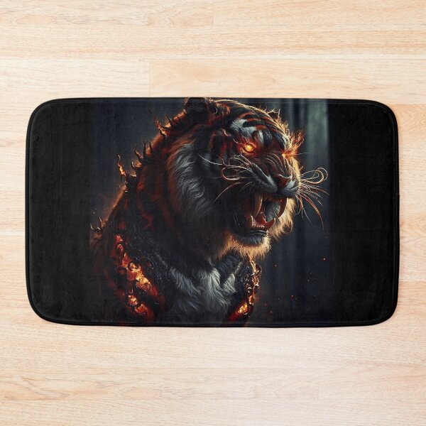 Item preview, Wild Fire Tiger designed and sold by GalleryBrisArt.