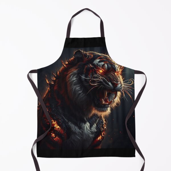 Item preview, Wild Fire Tiger designed and sold by GalleryBrisArt.
