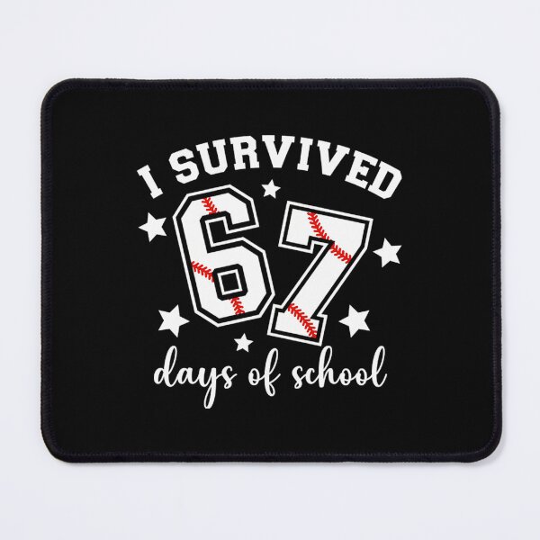 Item preview, Days Classic of 67 I Survived Funny Teacher Student 67 Meme School designed and sold by SteveSaccoro.