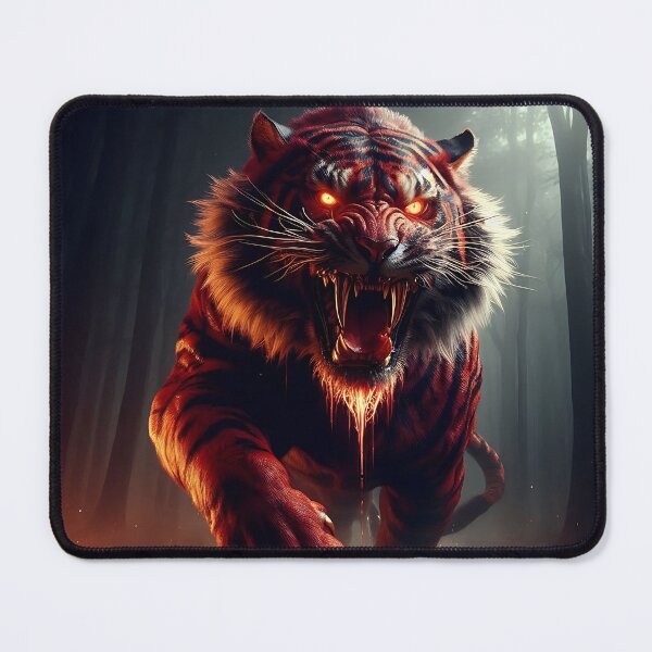Item preview, Wild Fire Tiger designed and sold by GalleryBrisArt.