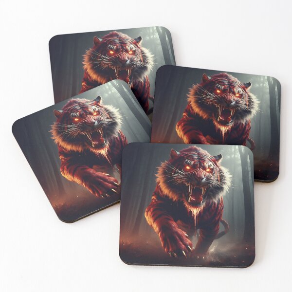 Item preview, Wild Fire Tiger designed and sold by GalleryBrisArt.