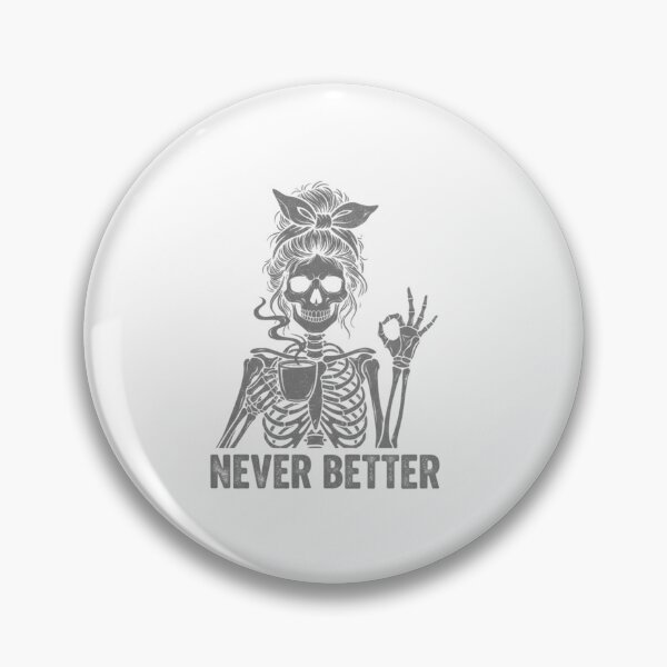 Artikelvorschau, Kaffeeliebhaber, Nie besser, Koffein, spoky, funnyfits70, Humor, Lustig, Retro, Vintage, lustige Zitate, Tierhumor entworfen und verkauft von FunnyFits70.