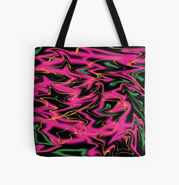 Kid Scribble 1 All Over Print Tote Bag