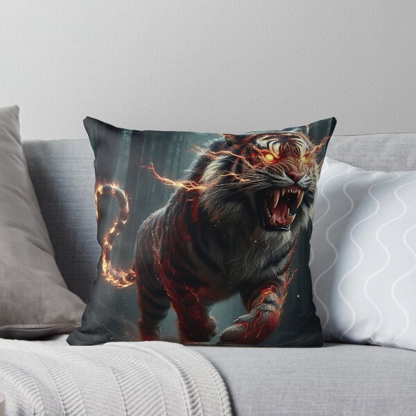 Item preview, Wild Fire Tiger designed and sold by GalleryBrisArt.