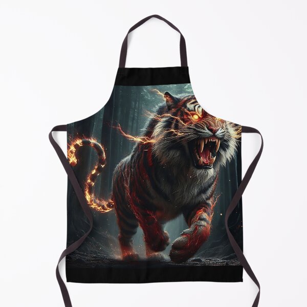 Item preview, Wild Fire Tiger designed and sold by GalleryBrisArt.