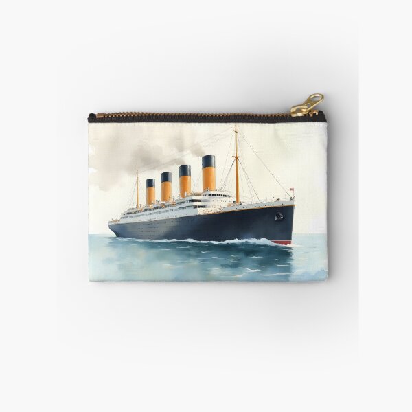 Item preview, Titanic Ship Art | Historic Ocean Liner Watercolor Illustration designed and sold by kritiatul.