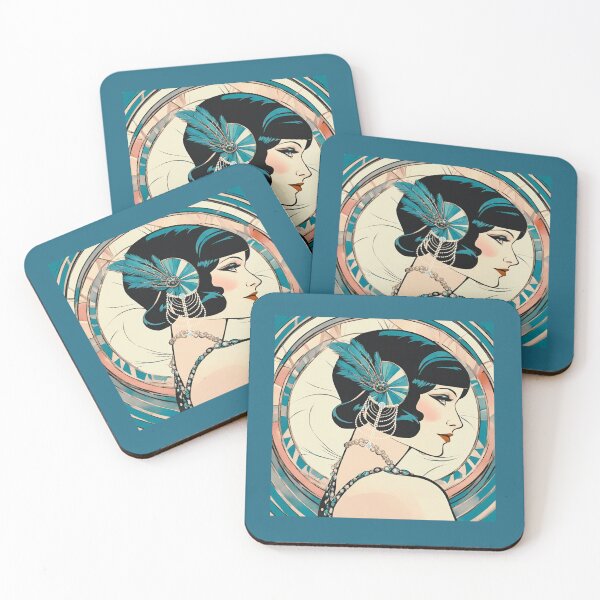 Item preview, Great Gatsby Art Deco Flapper 1920s designed and sold by The Pink Rebel.