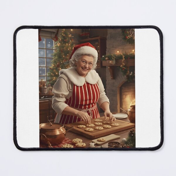 Item preview, Vintage Christmas Kitchen Scene Art designed and sold by Valeree Store.