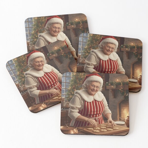 Item preview, Vintage Christmas Kitchen Scene Art designed and sold by Valeree Store.