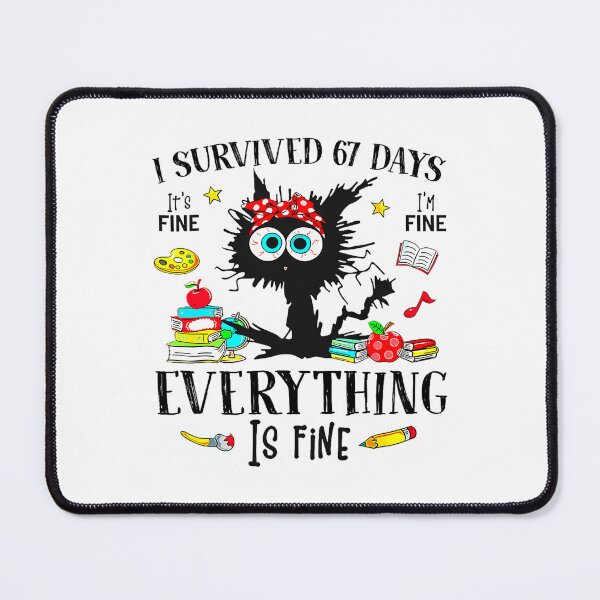 Item preview, I of Days Student 67 67 Survived Meme Classic Teacher School Funny designed and sold by SteveSaccoro.