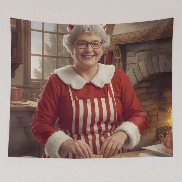Item preview, Warm Holiday Baking with Mrs. Claus designed and sold by Valeree Store.