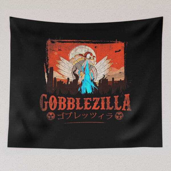 Item preview, Quote Happy Retro Thanksgiving Funny Style Gobblezilla Humor designed and sold by nguyenconguan80.