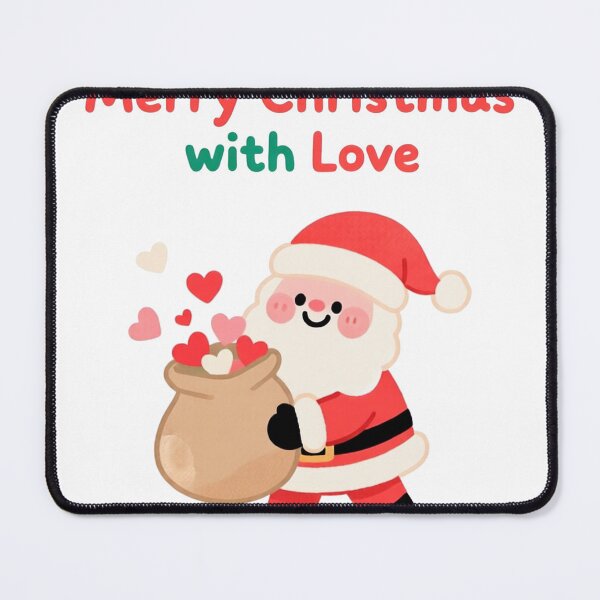 Item preview, Merry Christmas with Love – Santa with Heart Gifts designed and sold by MissKoalaJY.