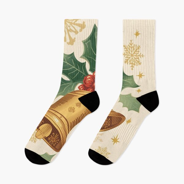 Item preview, Classic Christmas Bells Elegant Art designed and sold by Valeree Store.