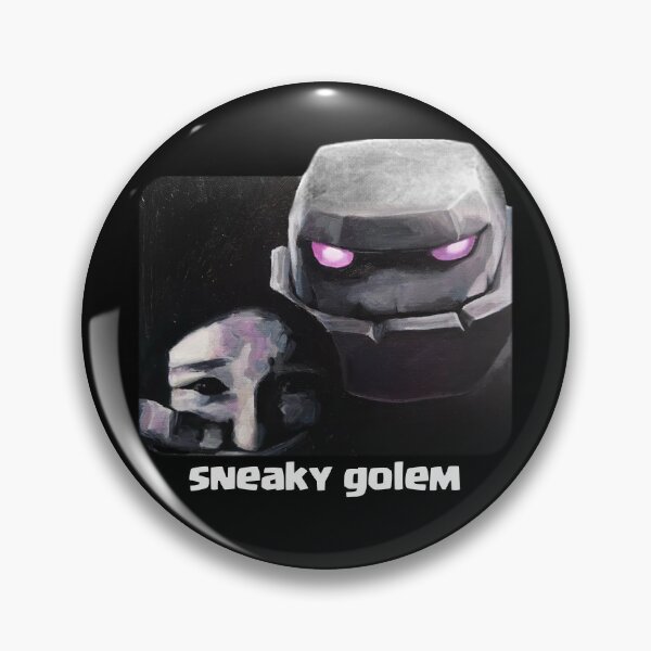 Item preview, Sneaky Golem Clash Royale designed and sold by Zetar.
