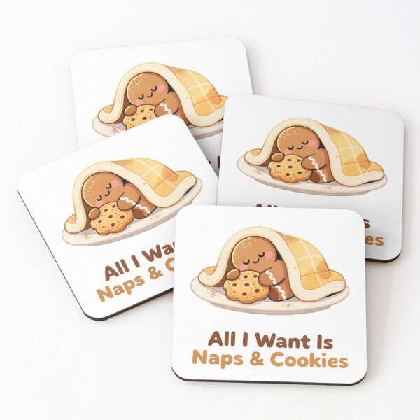 Item preview, All I Want Is Naps and Cookies designed and sold by MissKoalaJY.