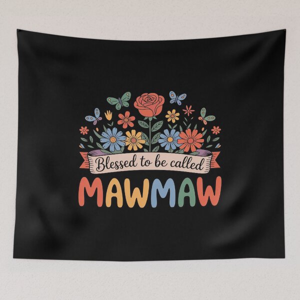 Item preview, Blessed To Be Called Mawmaw Wildflower Floral Mother's Day  designed and sold by InspiredFoul.