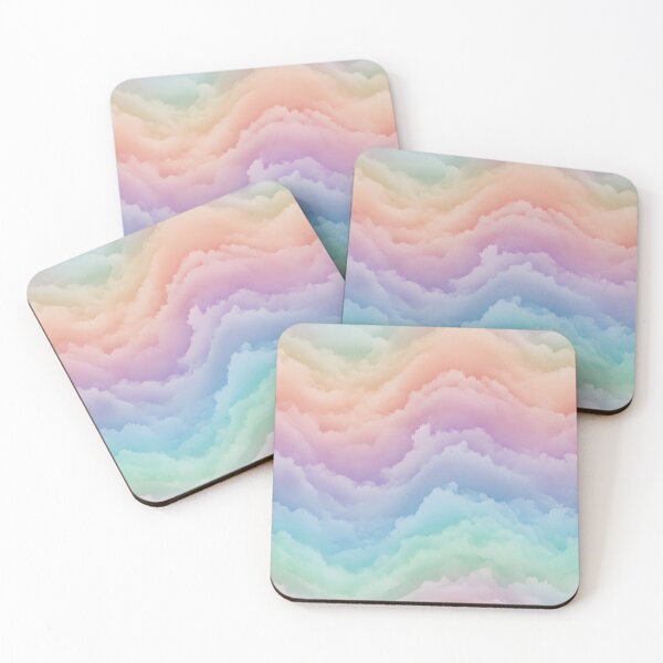 Item preview, Rainbow Cloud Waves designed and sold by Kaleidoscope Print.