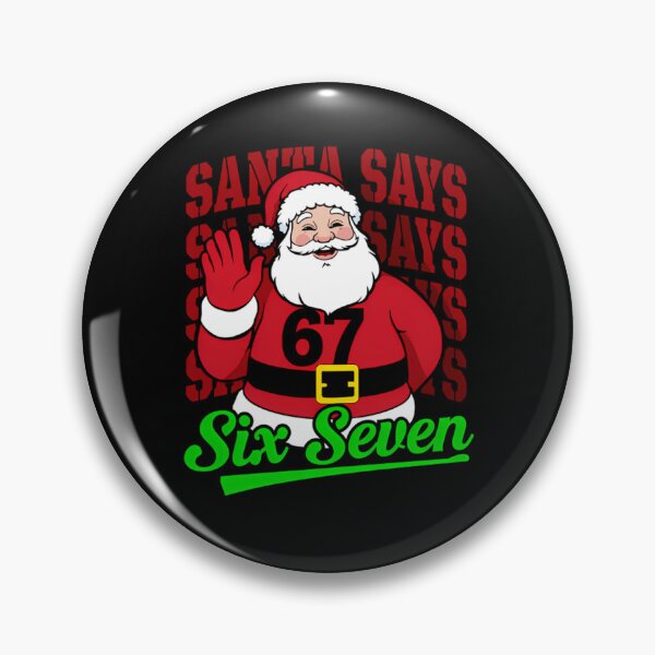 Item preview, Claus Santa Holiday Retro Happy Santa Bruh Six Seven Says designed and sold by ChadnoSmith.