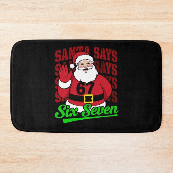 Item preview, Claus Santa Holiday Retro Happy Santa Bruh Six Seven Says designed and sold by ChadnoSmith.