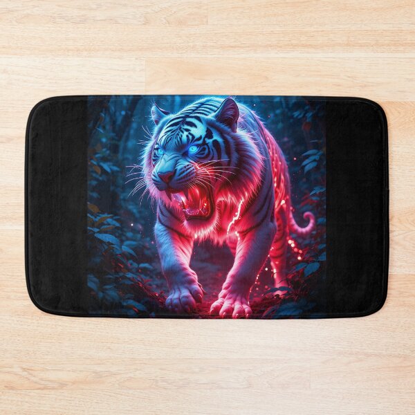Item preview, Fire Wild White Tiger designed and sold by GalleryBrisArt.