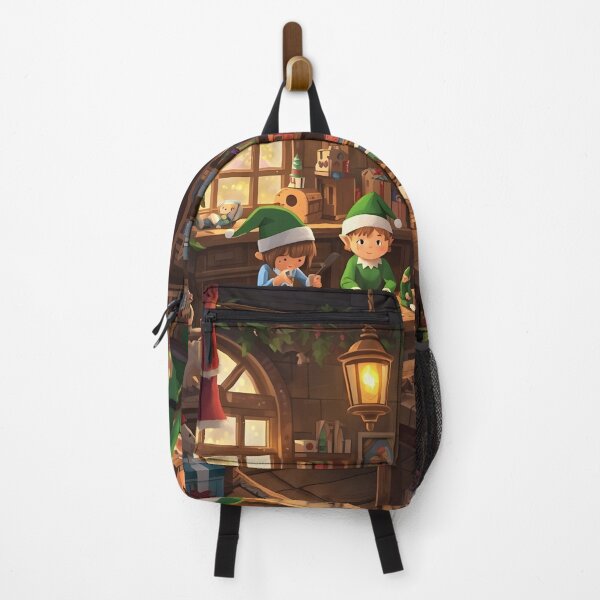 Item preview, Christmas Elves in Santa’s Workshop designed and sold by Valeree Store.