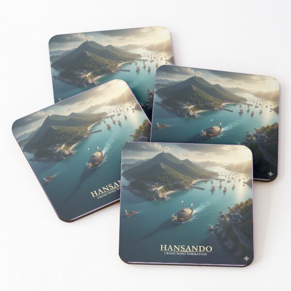 Item preview,  Turtle Ship at Hansando Battle Waters  , designed and sold by PaintMeWorld.