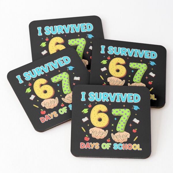 Item preview, of 67 Student Teacher I Meme Funny School Classic 67 Days Survived designed and sold by SteveSaccoro.
