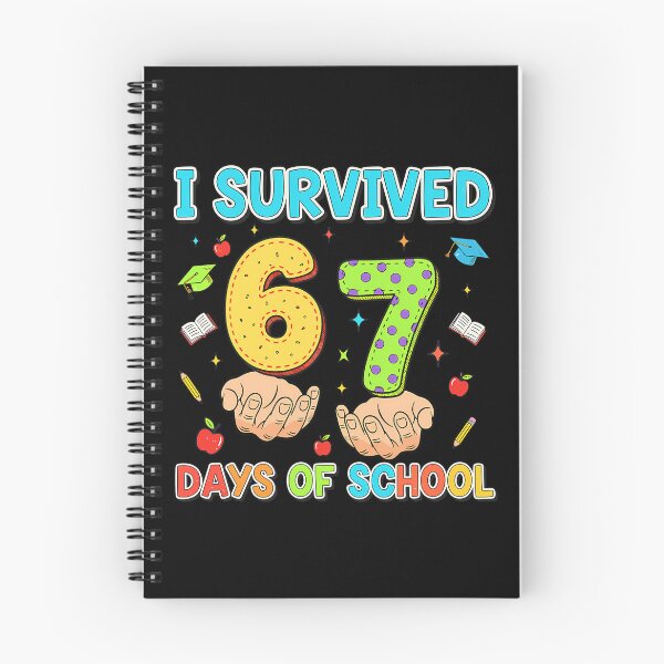 Item preview, of 67 Student Teacher I Meme Funny School Classic 67 Days Survived designed and sold by SteveSaccoro.