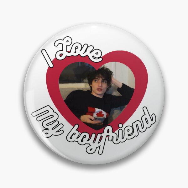 Item preview, I love my boyfriend Finn wolfhard designed and sold by antroaming.