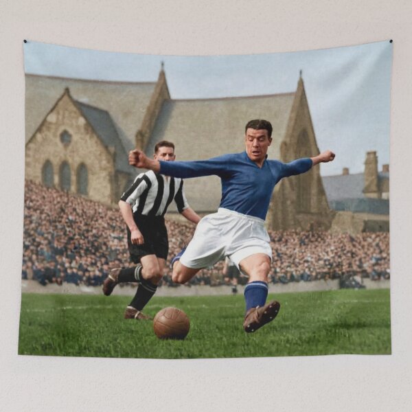 Item preview, Bill “Dixie” Dean shooting towards goal designed and sold by AndythephotoDr.
