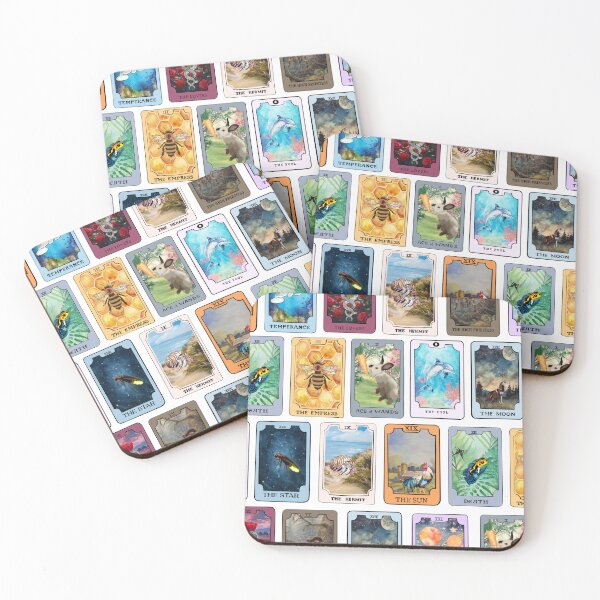 Item preview, Animal Tarot Cards designed and sold by Tropes & Treadmills.
