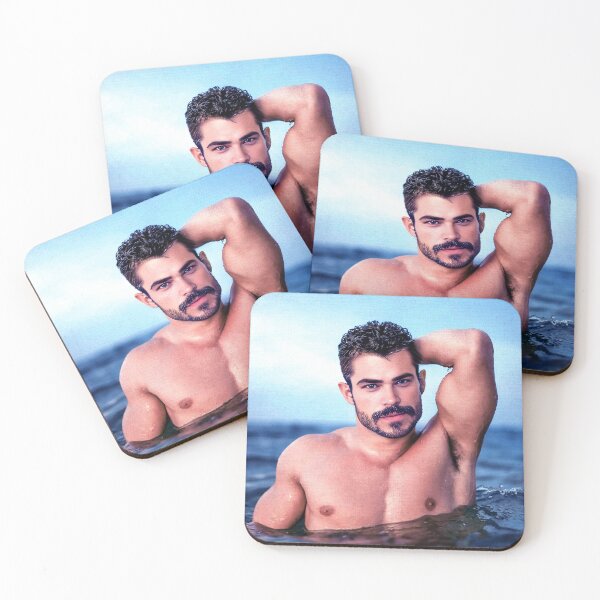 Item preview, Sexy Mustached Hunk III designed and sold by Hunkyismything.