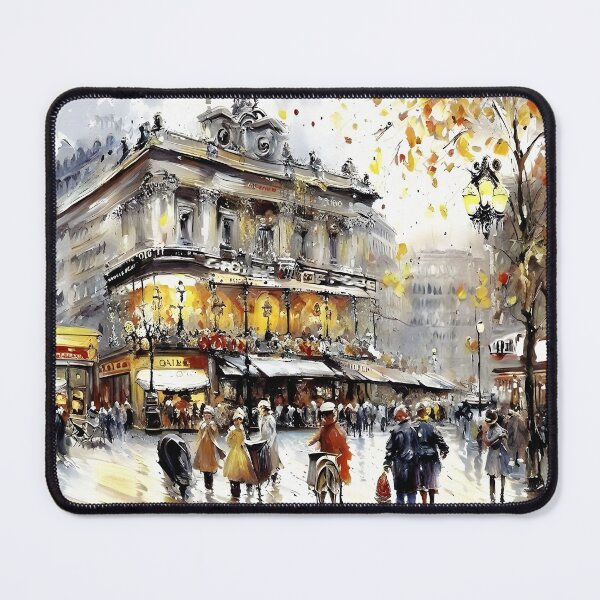 Item preview, Café de la Paix and the Opéra Garnier, Paris - 15 designed and sold by artdesignsnow.