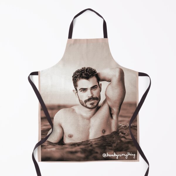 Item preview, Sexy Mustached Hunk IV designed and sold by Hunkyismything.