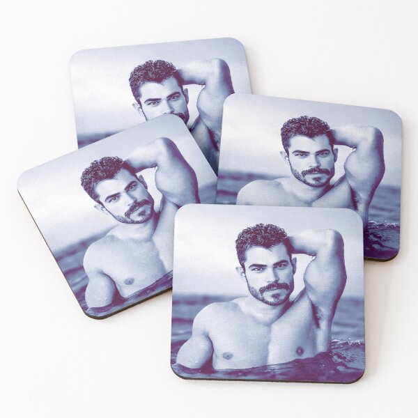 Item preview, Sexy Mustached Hunk V designed and sold by Hunkyismything.