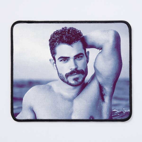Item preview, Sexy Mustached Hunk V designed and sold by Hunkyismything.