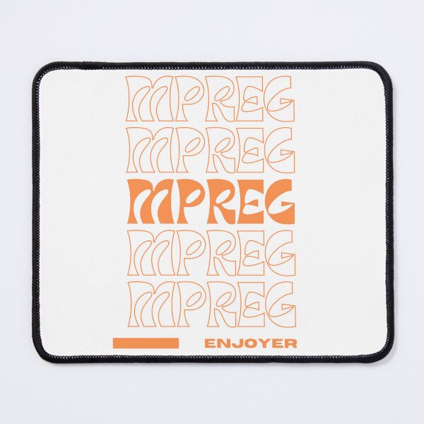 Item preview, mpreg enjoyer art typography designed and sold by gibbianne.