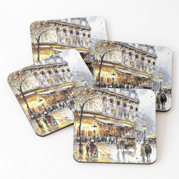 Item preview, Café de la Paix and the Opéra Garnier, Paris - 16 designed and sold by artdesignsnow.