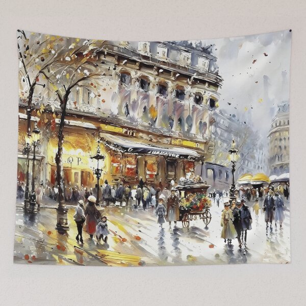 Item preview, Café de la Paix and the Opéra Garnier, Paris - 16 designed and sold by artdesignsnow.