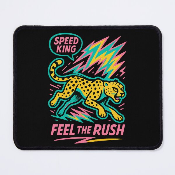 Item preview, Retro 80s Speed King Cheetah designed and sold by SholoStudio.