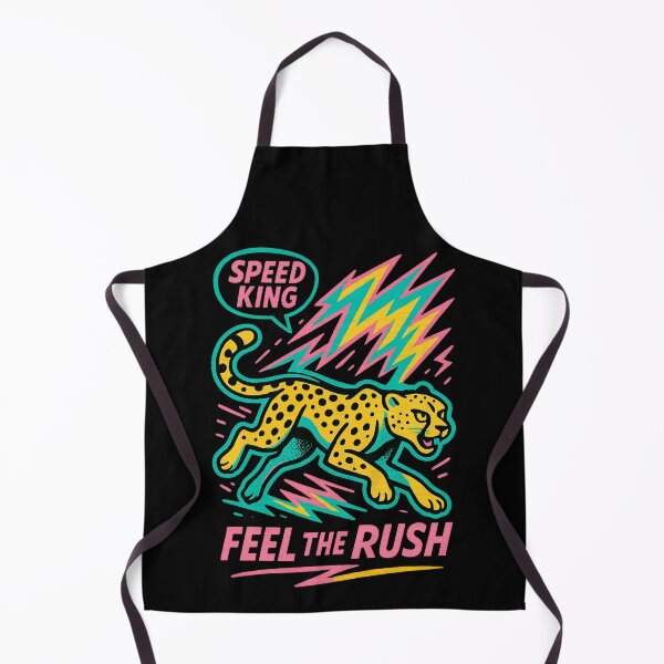 Item preview, Retro 80s Speed King Cheetah designed and sold by SholoStudio.