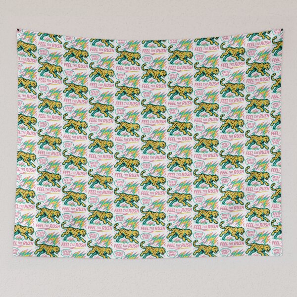 Item preview, Retro 80s Speed King Cheetah designed and sold by SholoStudio.