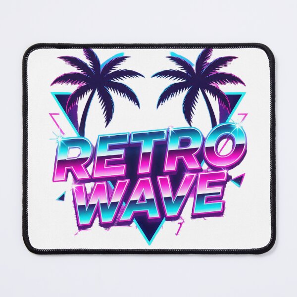 Item preview, Retro Wave 80s Vaporwave Palm Trees Tee designed and sold by Quillway.